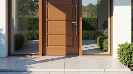 Puertas exteriores de aluminio